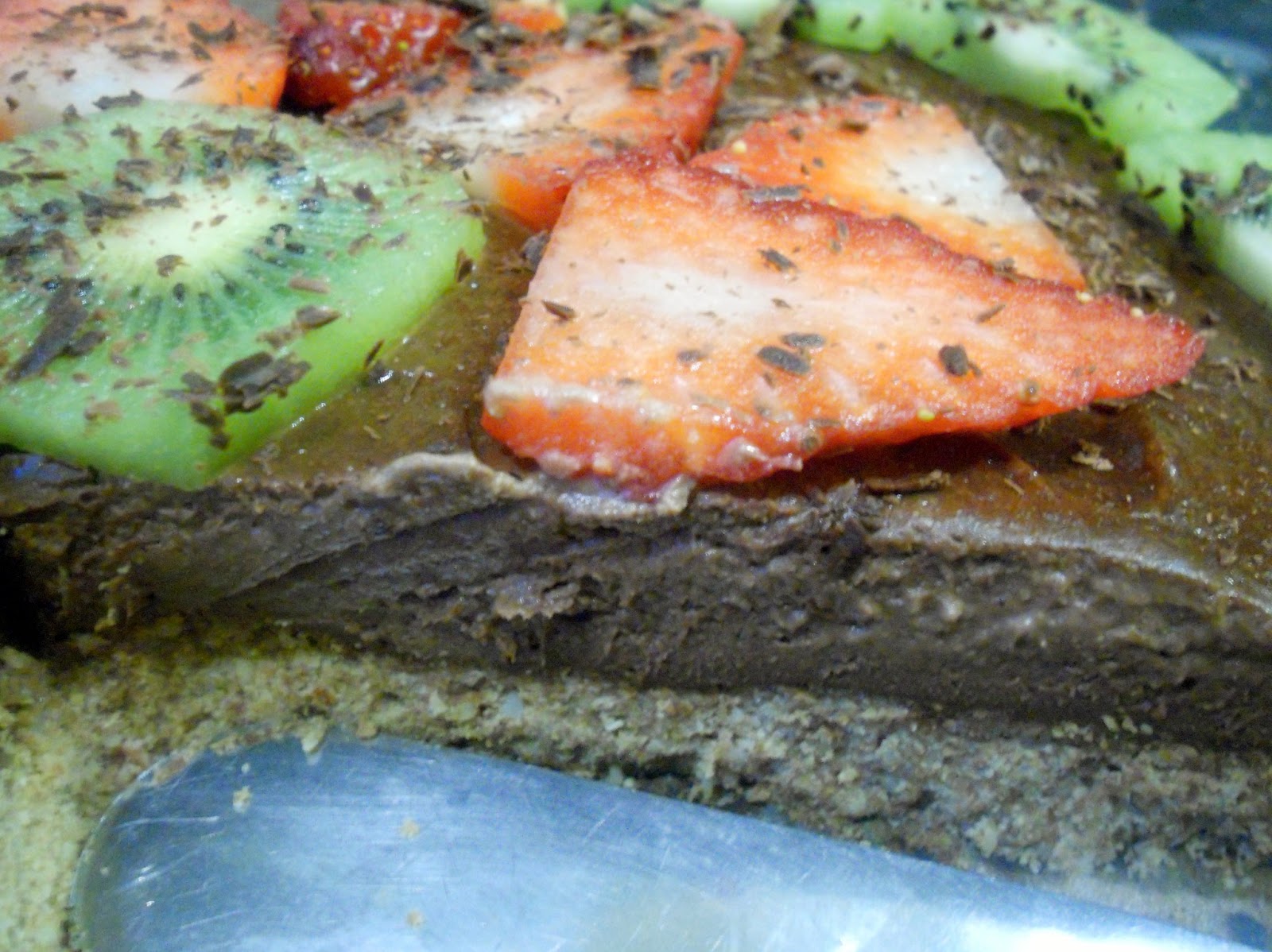 TwiceBaked Chocolate Tofu Cheesecake vegan, gluten free