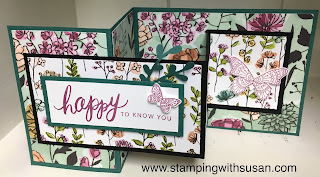 Stampin' Up!, Share What You Love, Friendly Expressions, www.stampingwithsusan.com, Butterfly Gala, Butterfly Duet Punch