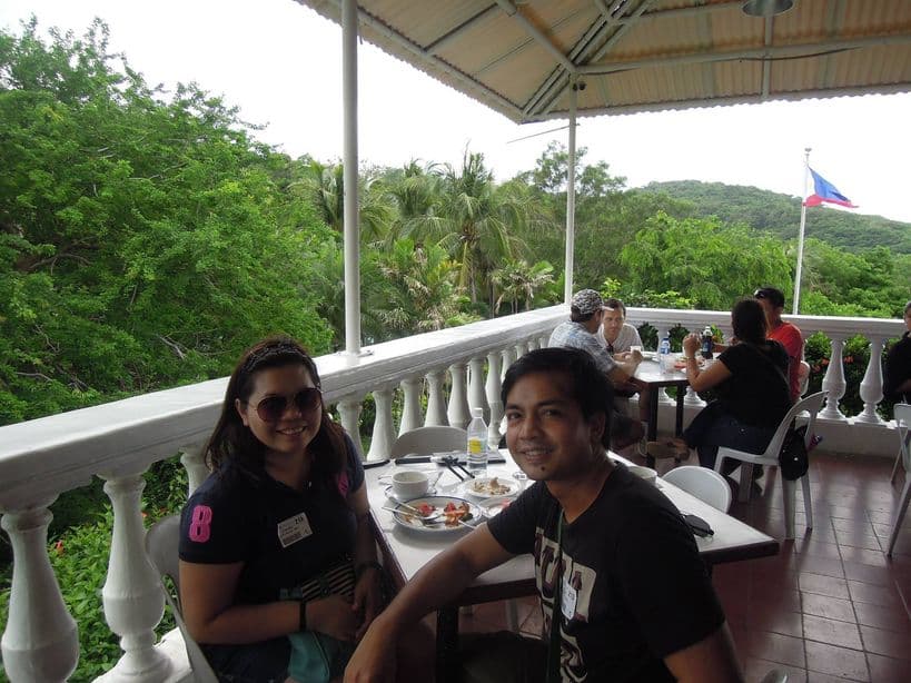 Lunch buffet at Corregidor Island