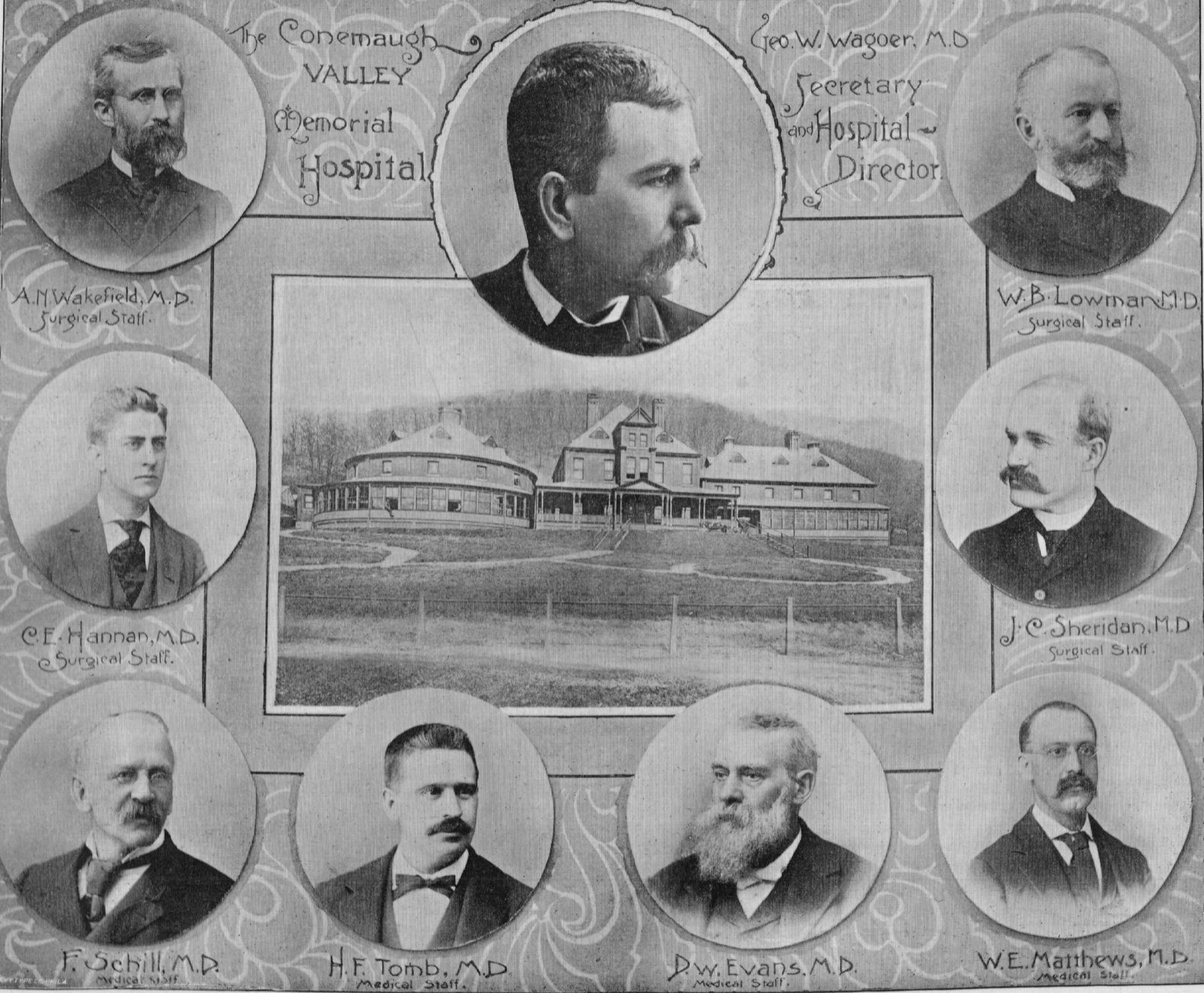 Vintage Johnstown: Conemaugh Valley Memorial Hospital Staff