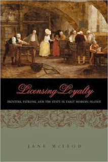 Licensing Loyalty Printers Patrons and the state Book Cover