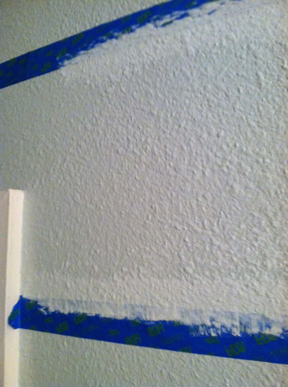 a home in the making {create} wall stripes