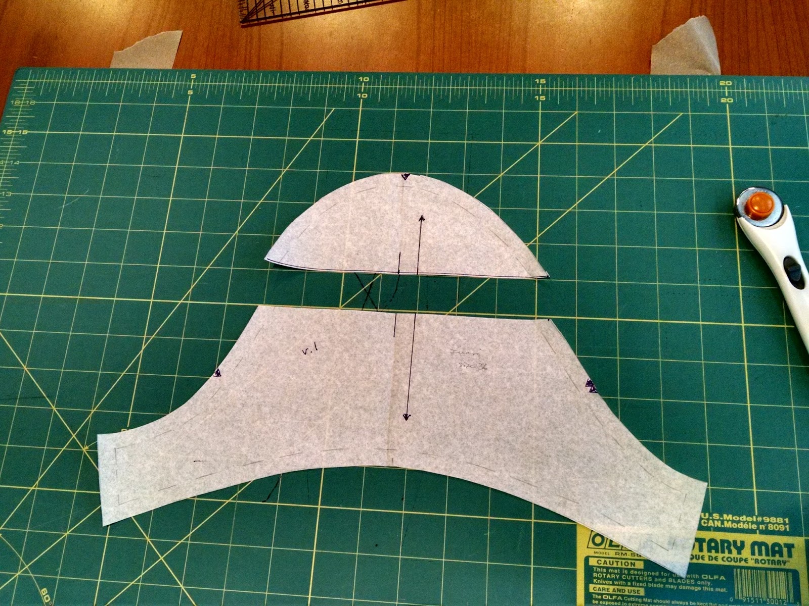 today's agenda My Slightly DIfferent Forward Shoulder Sleeve Head