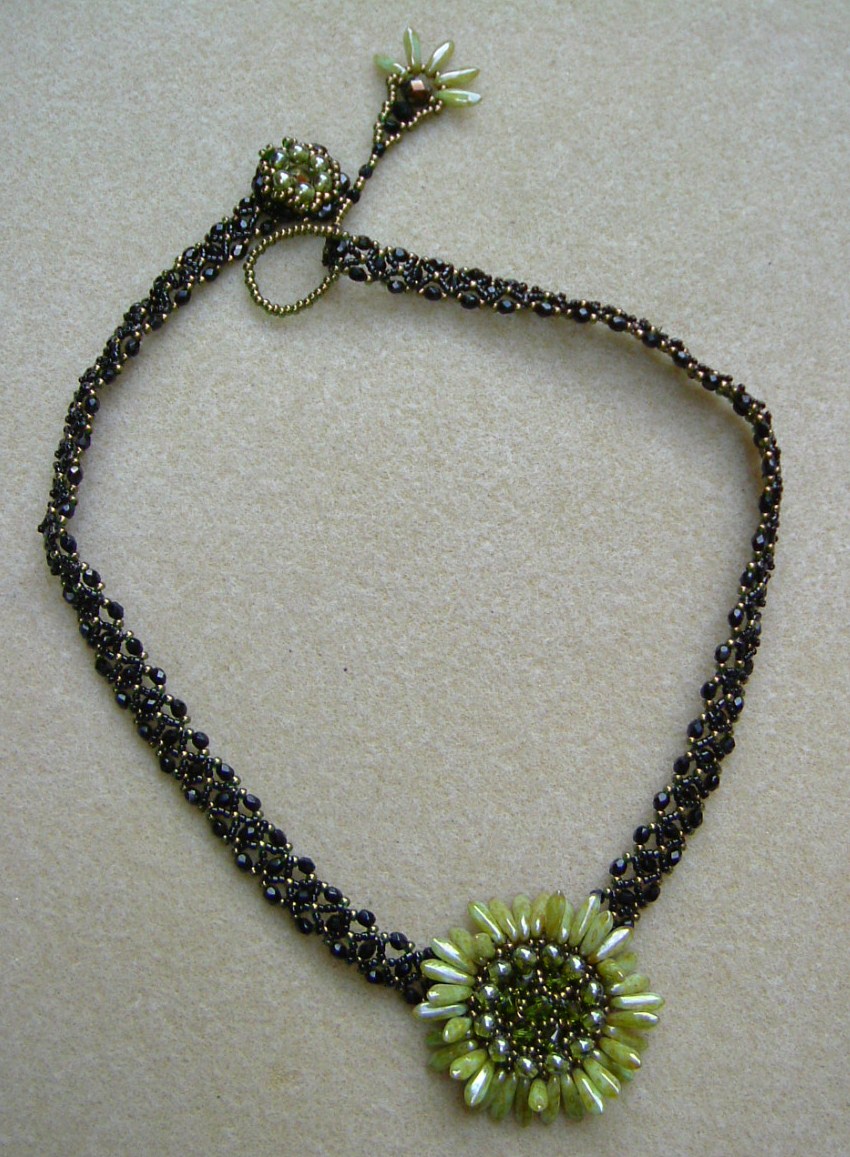 patrickduggandesigns: Dagger Flower Pendant & necklace