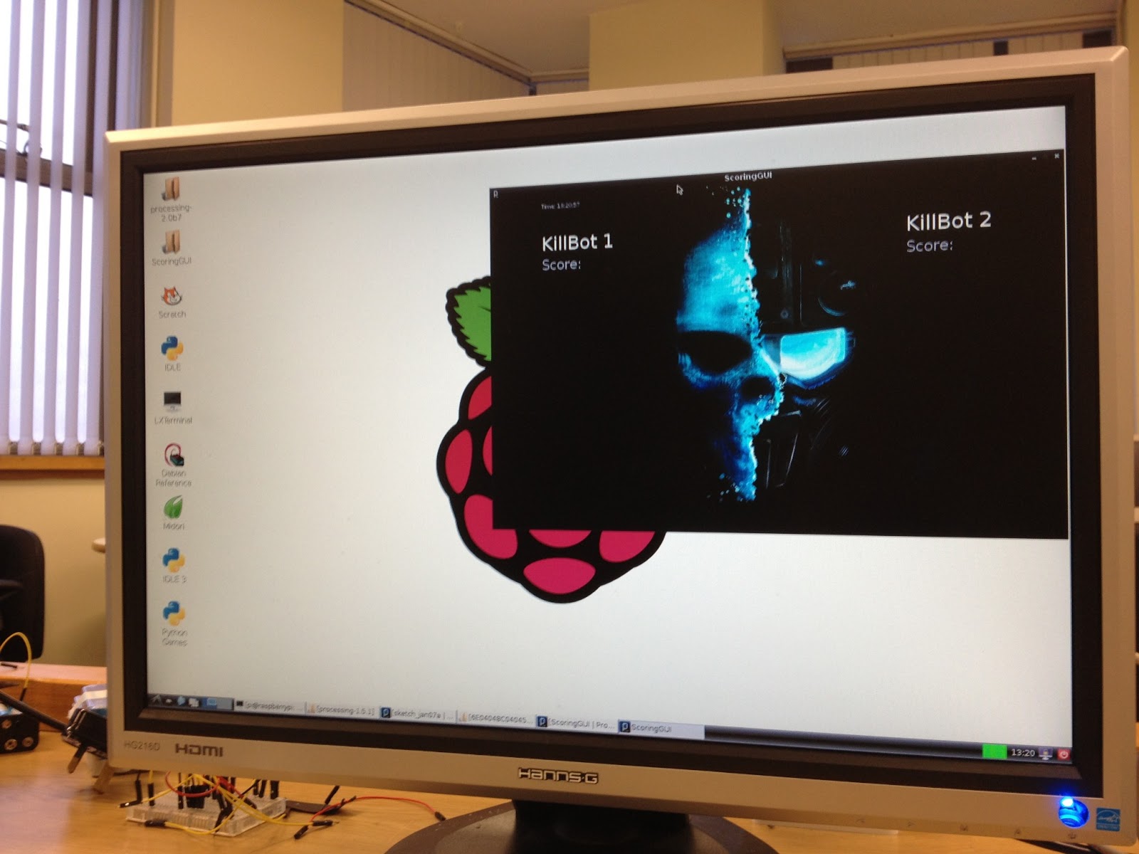 Running Processing on the Raspberry Pi | LaserBots
