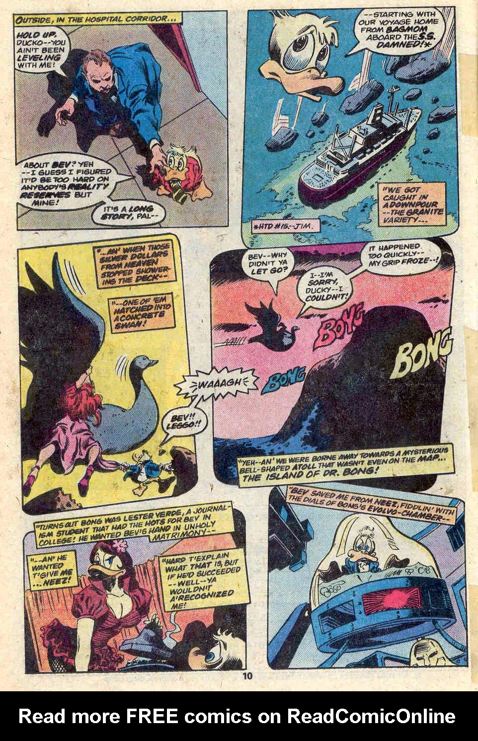 Read online Howard the Duck (1976) comic -  Issue #30 - 7