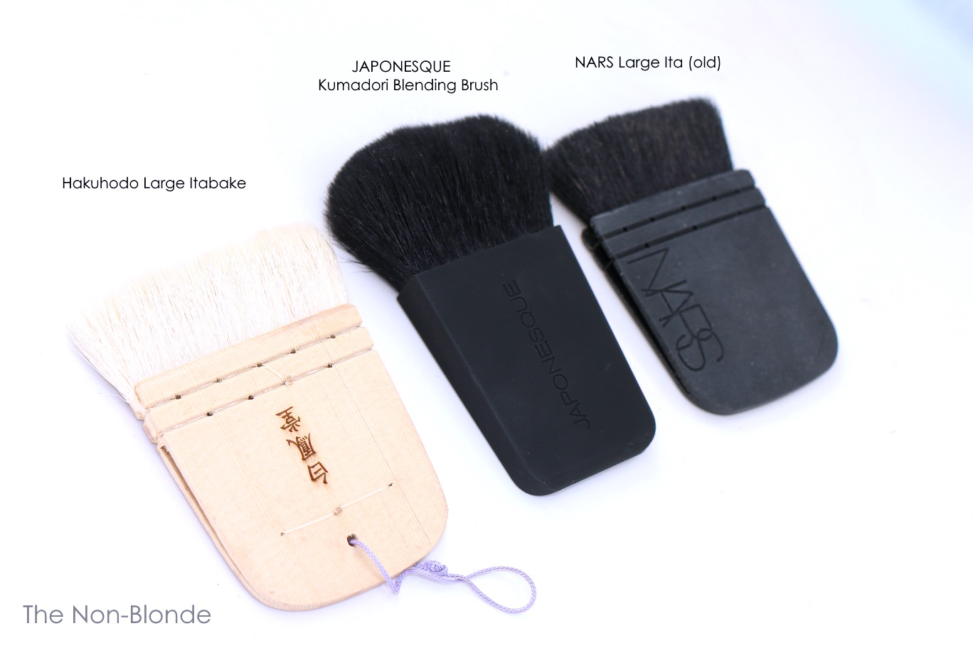 Japonesque Kumadori Makeup Brushes The NonBlonde