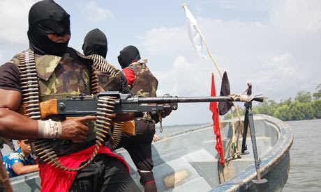 Three soldiers were killed by millitants, steal two gunboats in Bayelsa