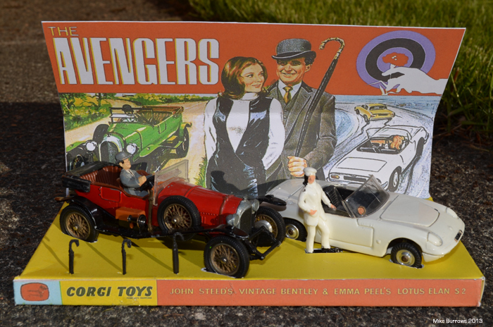 Moonbase Central The Avengers Gift Set By Corgi