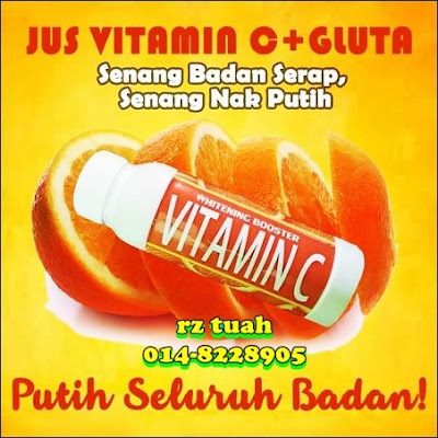 jus vitamin c gluta whitening booster