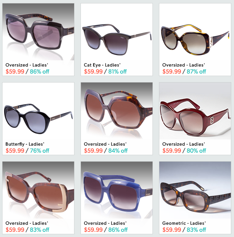 Hot Deals!!: Get Fendi Sunglasses for Less!