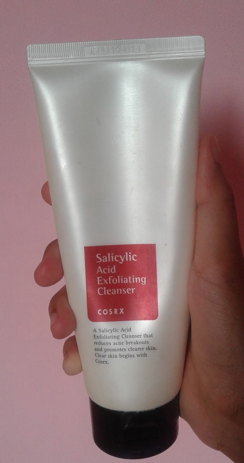 A BEAUTY POUCH REVIEW COSRX SALICYLIC ACID EXFOLIATING CLEANSER