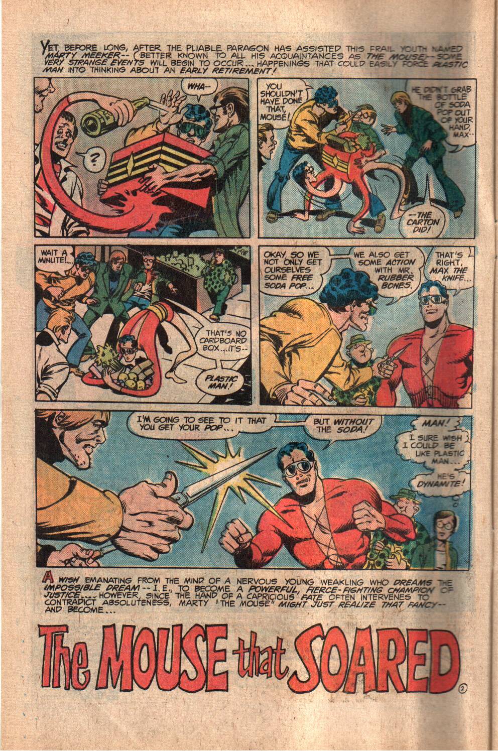 Read online Plastic Man (1976) comic -  Issue #19 - 3