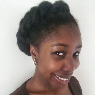 twisted crown on natural hair
