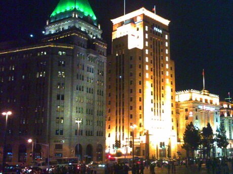 Atardecer en el Bund - Una primera aproximación a China en el 2012 (1)