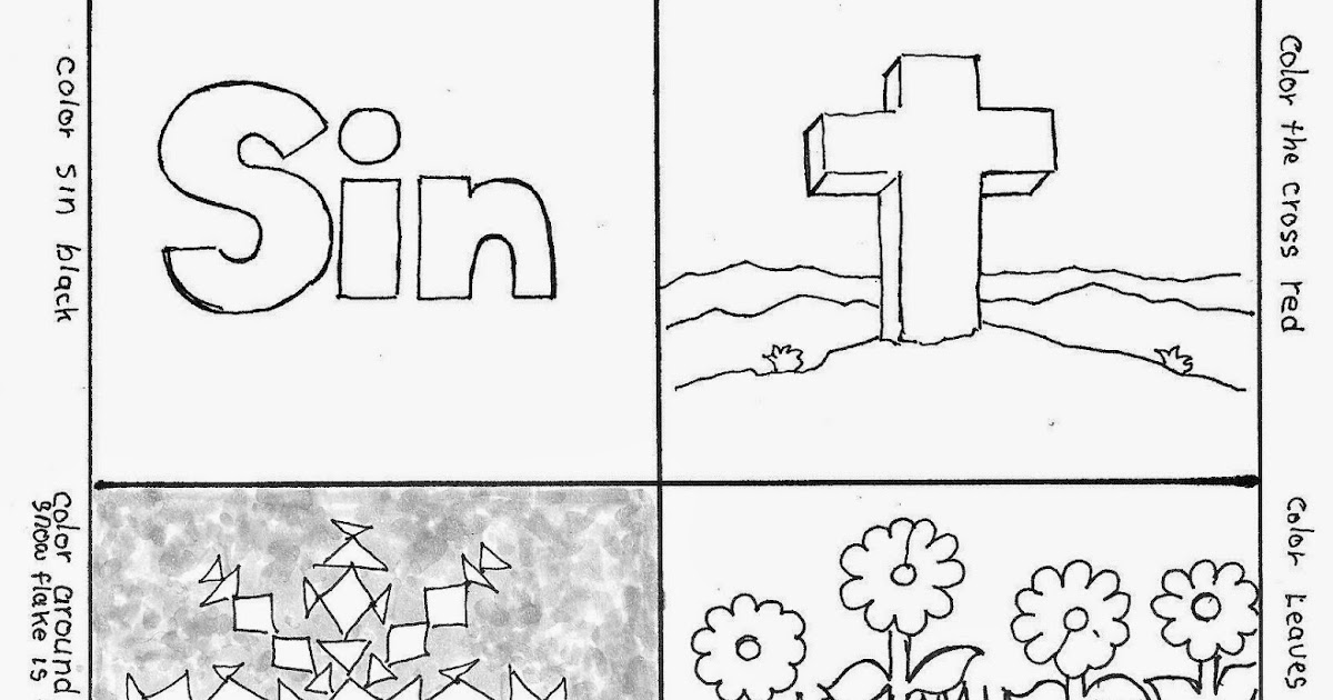 Coloring Pages for Kids by Mr. Adron: Wordless Book Gospel Coloring