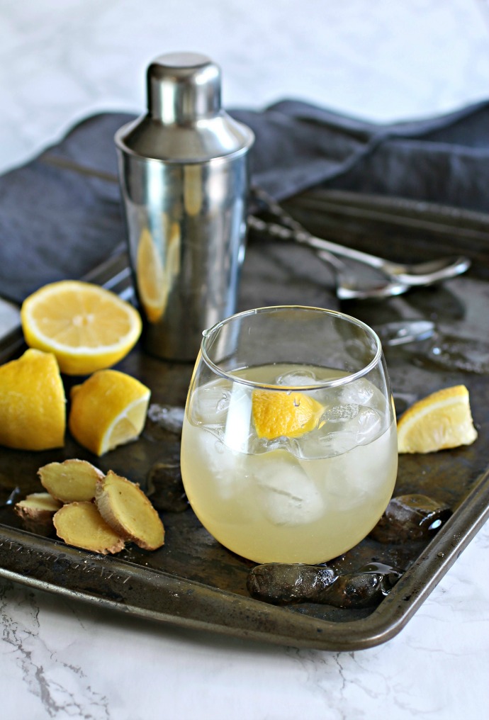 Ginger Bourbon Fizz Ginger Bourbon Fizz