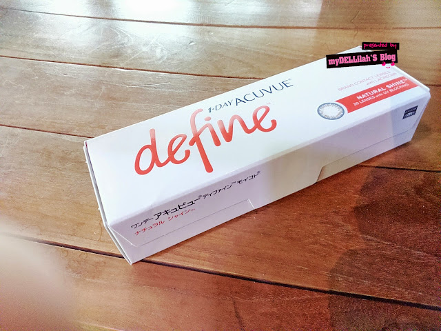 Launching 1 Day Acuvue Define. 