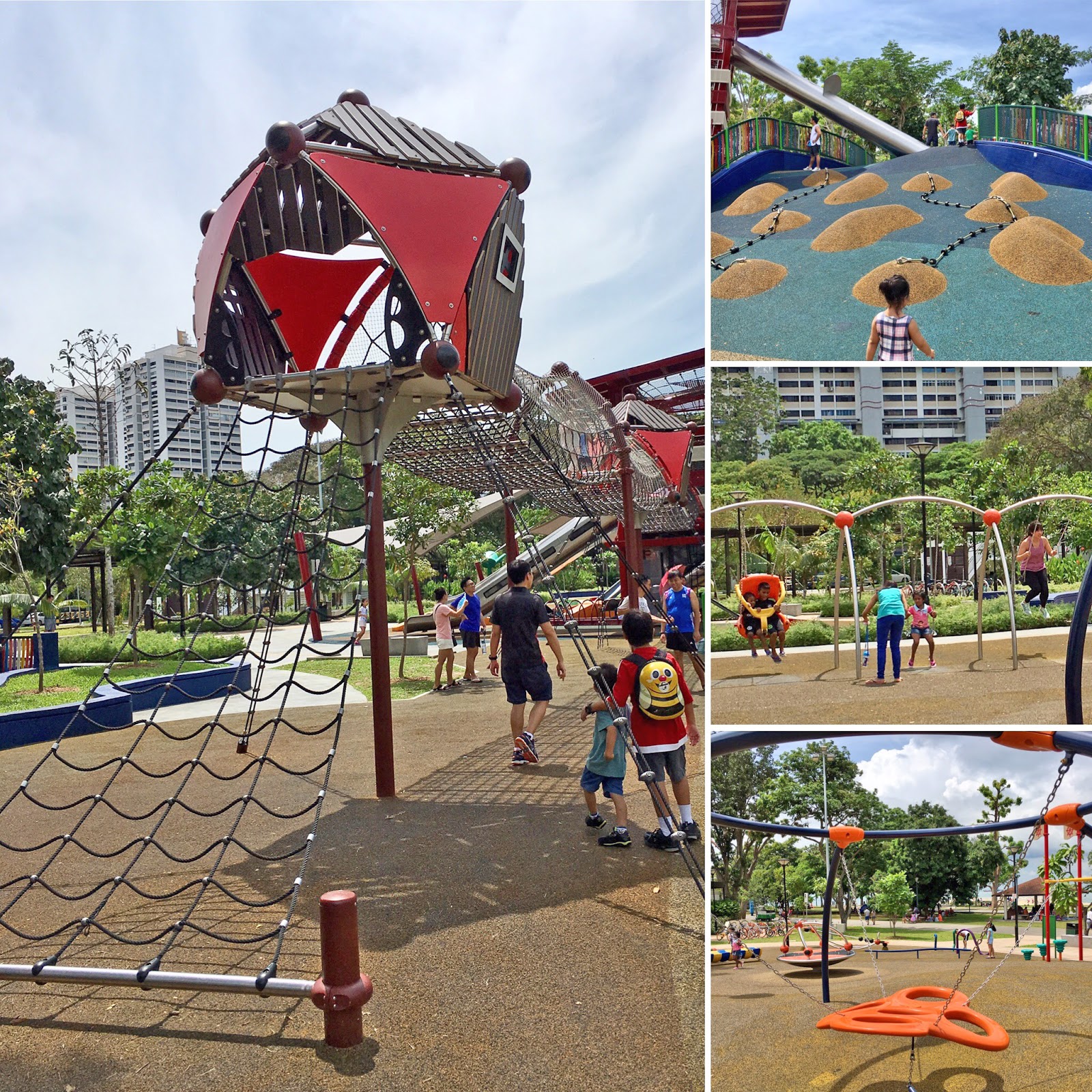 East Coast Park Cycling Marine Cove Playground Parkland Green