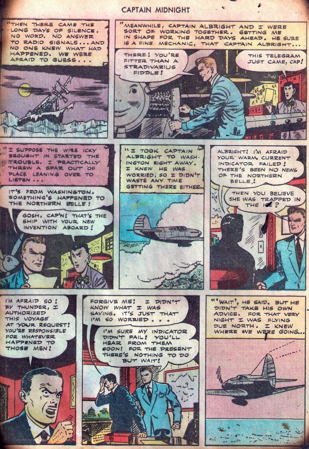 Read online Captain Midnight (1942) comic -  Issue #32 - 29