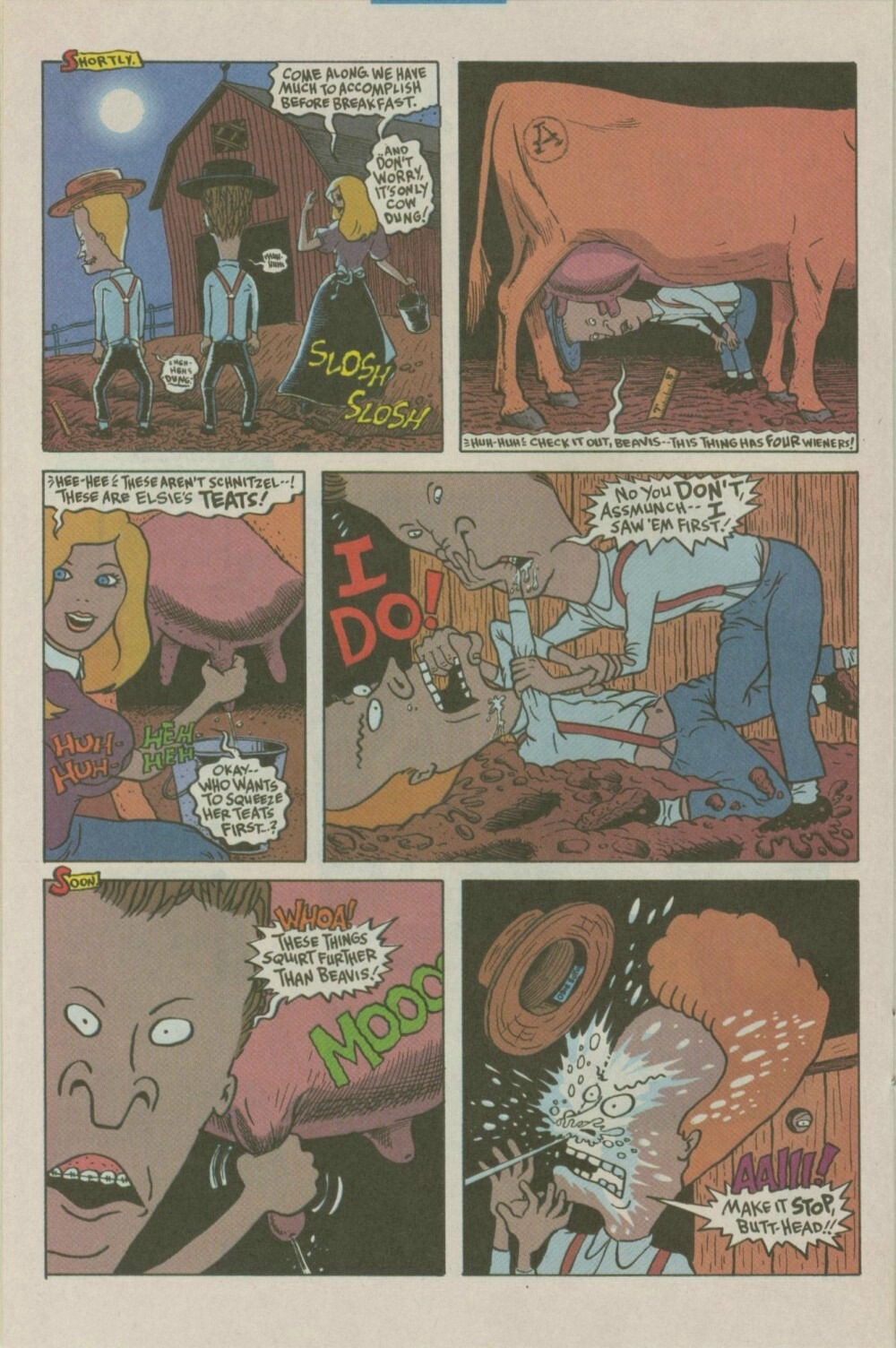 Read online Beavis and Butt-Head comic -  Issue #23 - 24