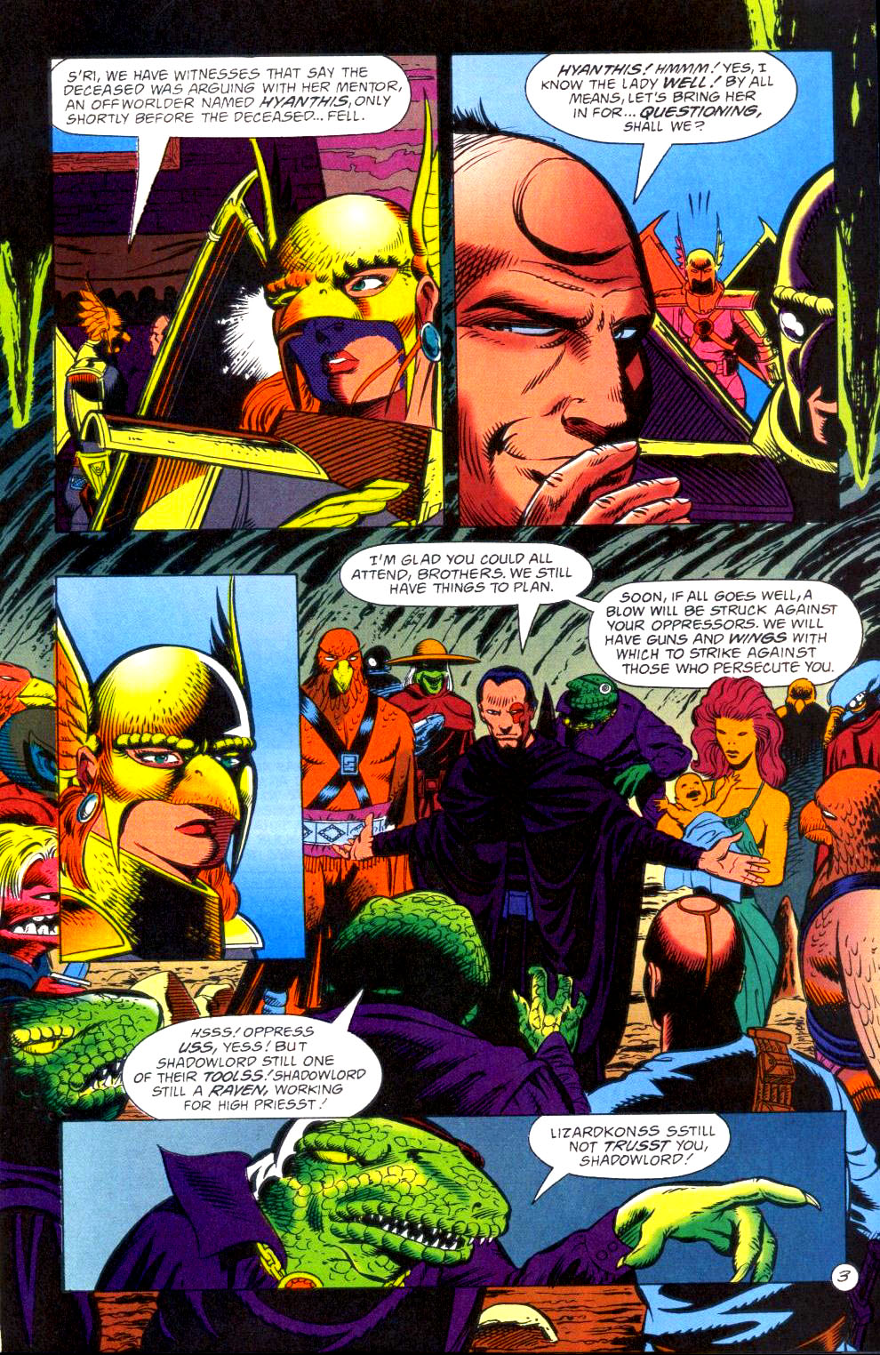 Read online Hawkworld (1990) comic -  Issue #14 - 4