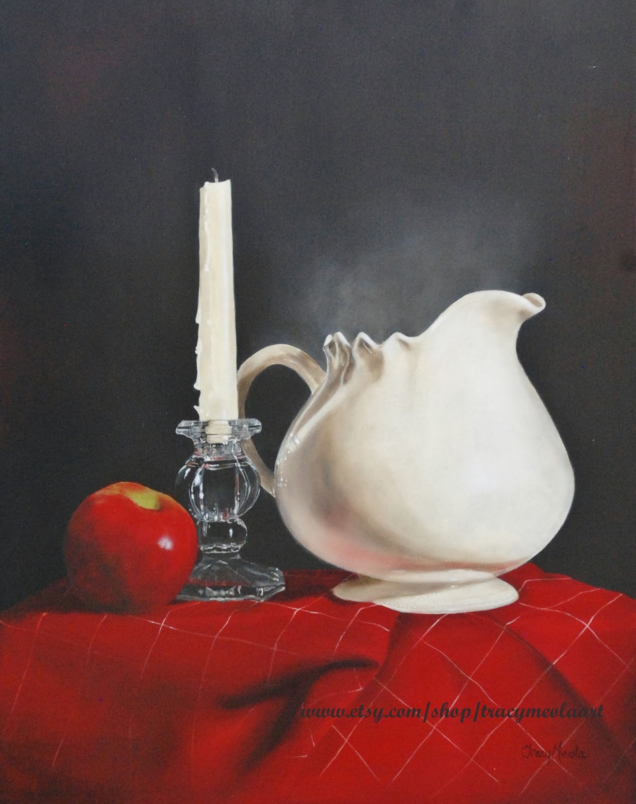 Still Life Realism Hardboard vs Canvas