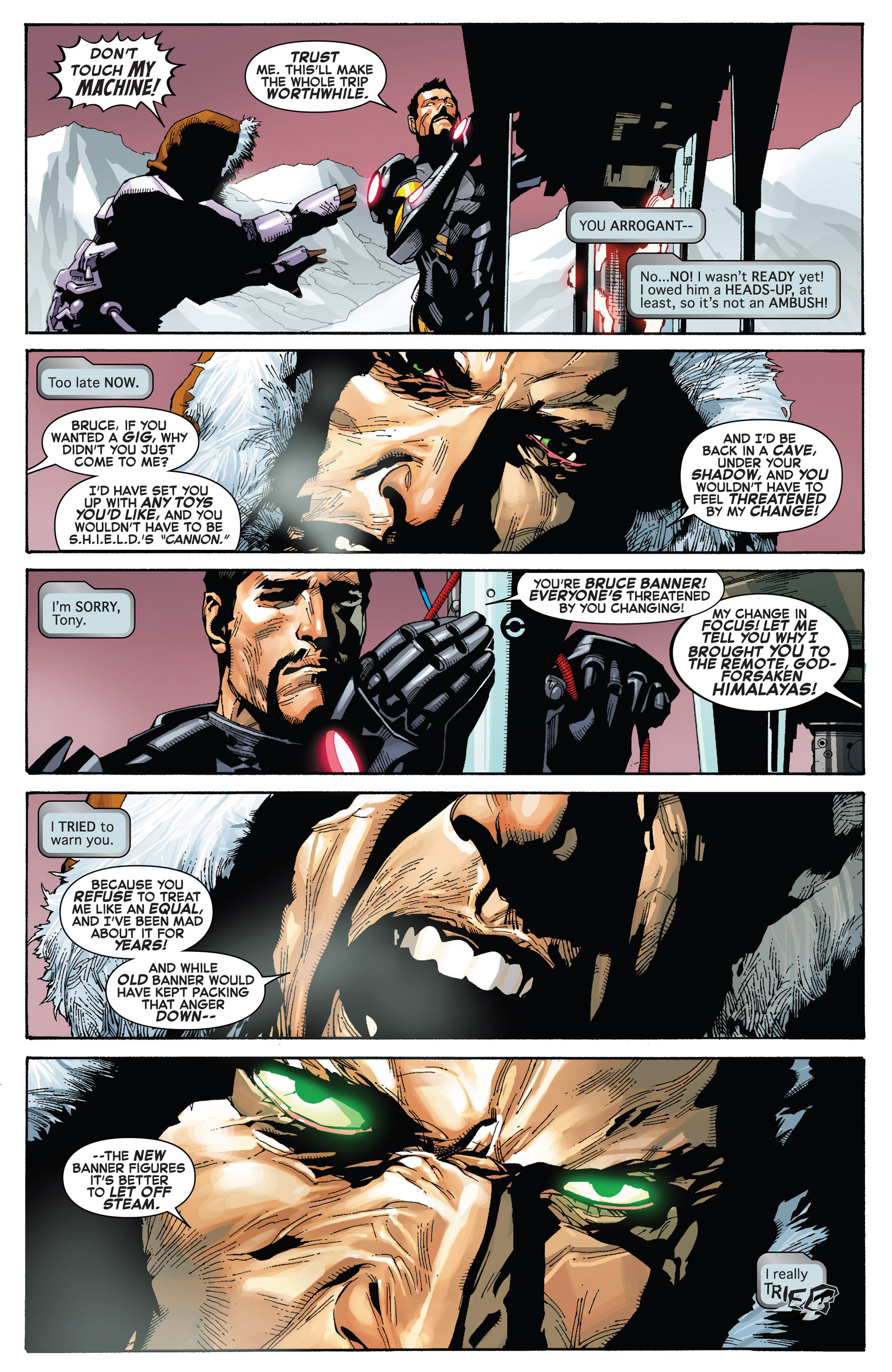 Read online Indestructible Hulk comic -  Issue #2 - 12