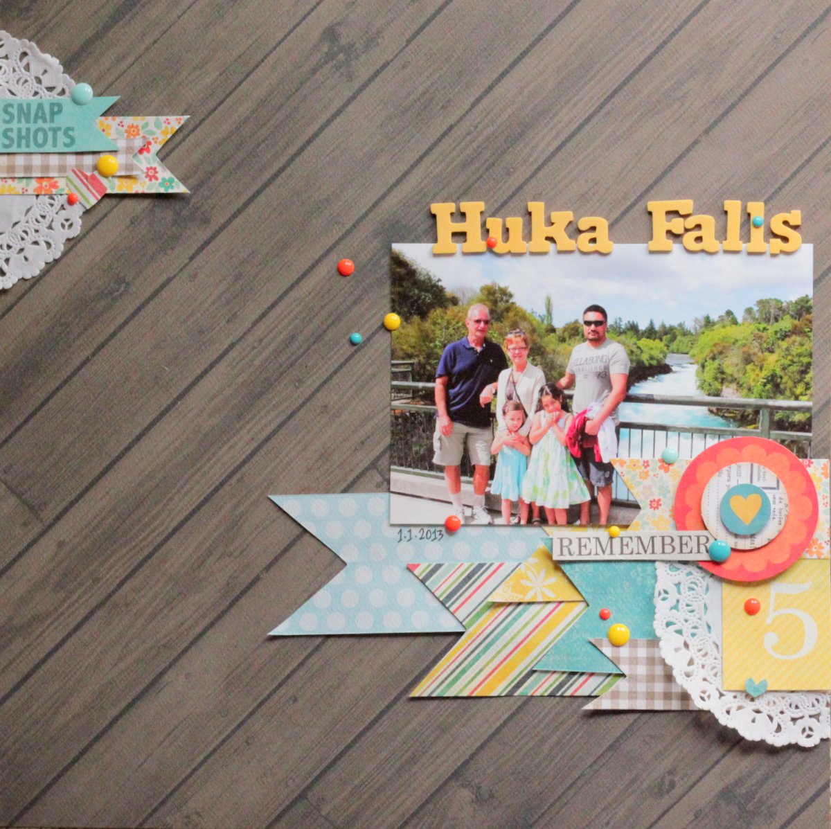 Scrappin' Patch Scrapbook Supplies NZ MME Collectable with Annelie