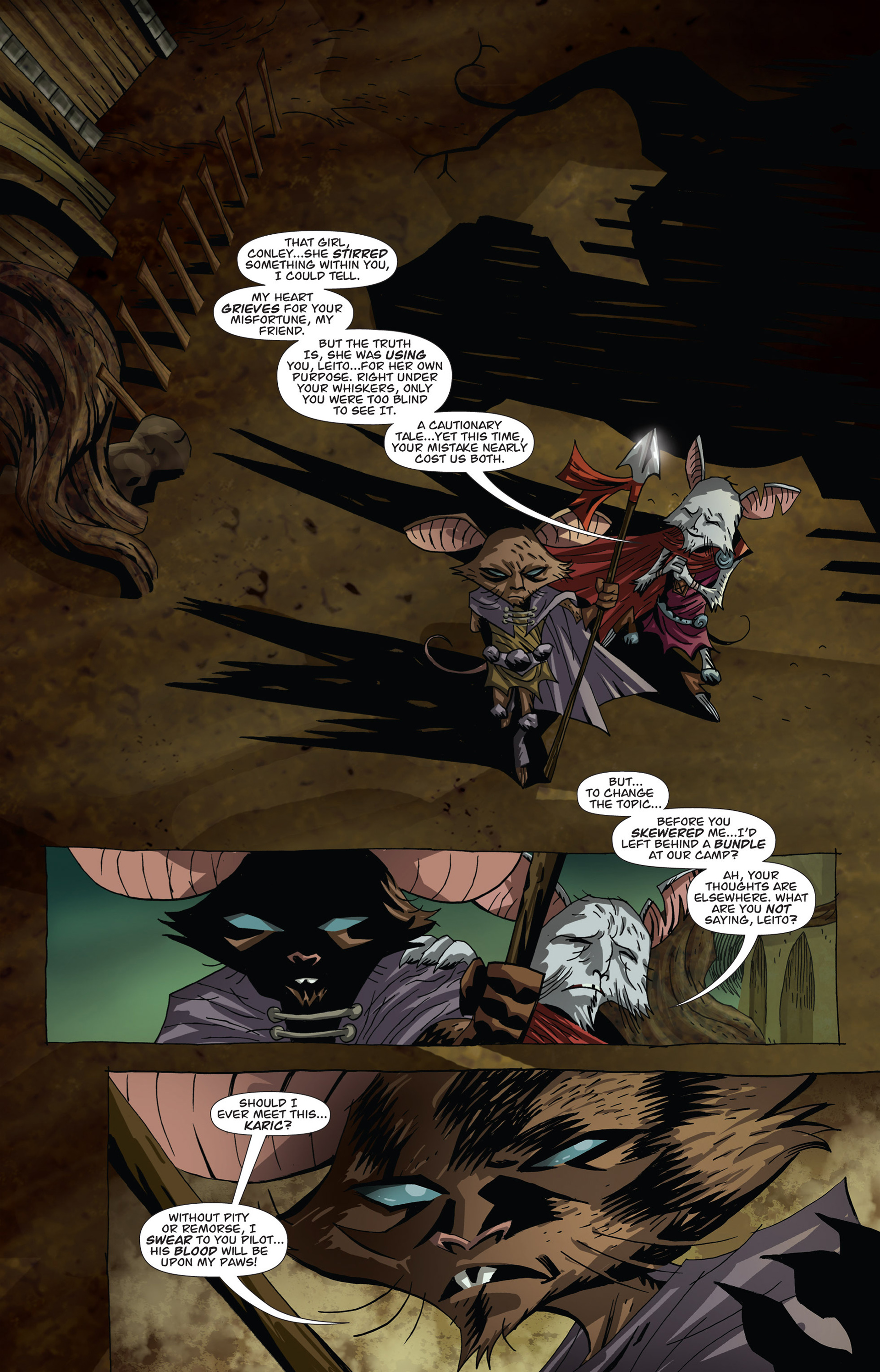 Read online The Mice Templar Volume 4: Legend comic -  Issue #3 - 25