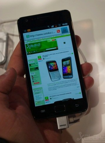 Samsung Galaxy S II Review pictures