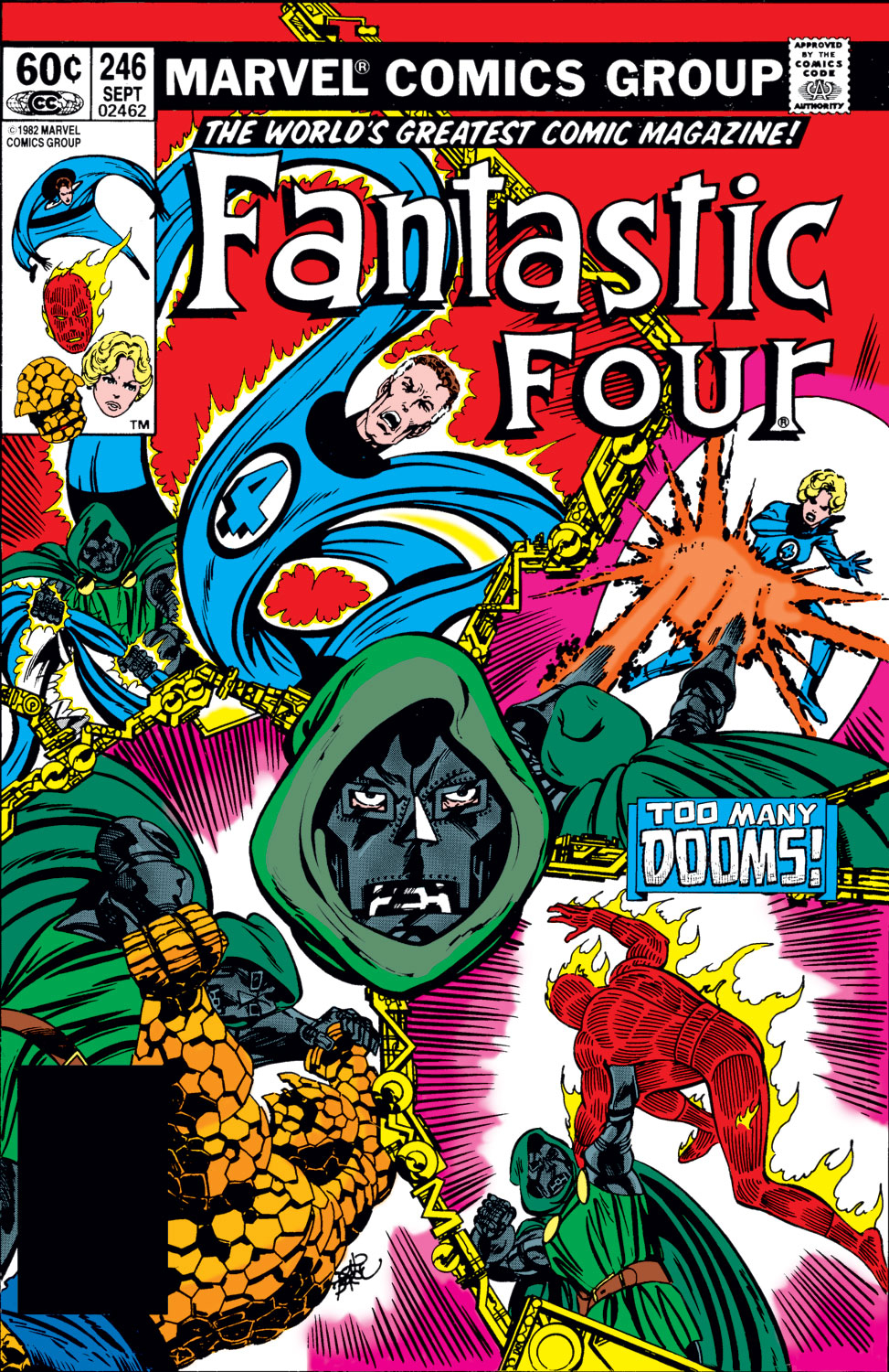 Read online Fantastic Four (1961) comic -  Issue #246 - 1