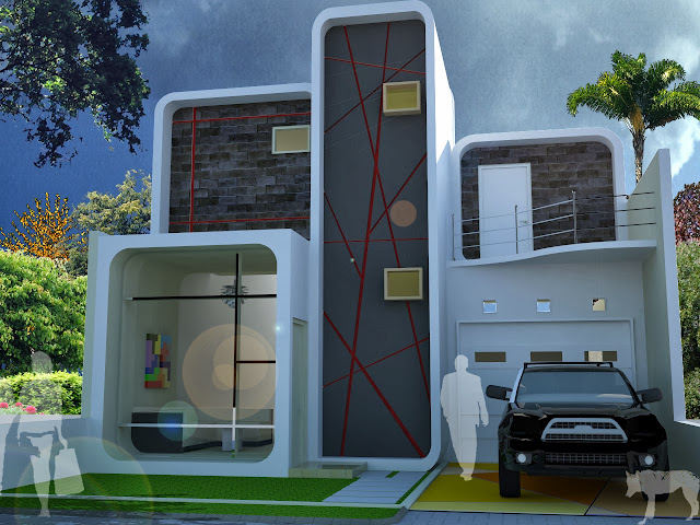 konsep rumah minimalis modern
