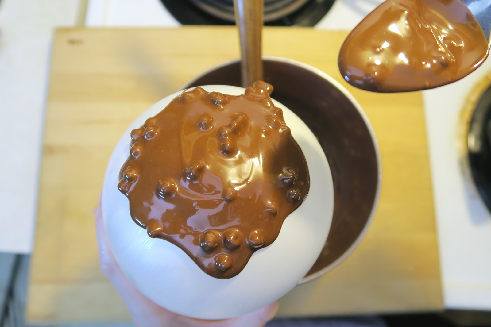 Blackberry Morning Chocolate Dessert Bowls