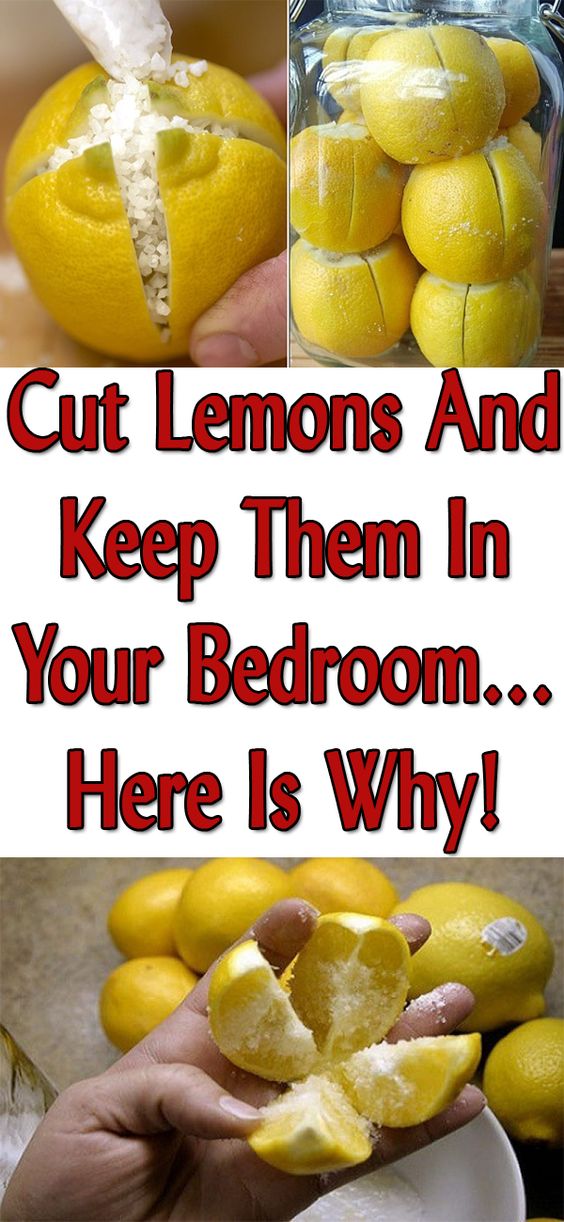 CUT LEMONS AND KEEP THEM IN YOUR BEDROOM… HERE IS WHY! healthymasters
