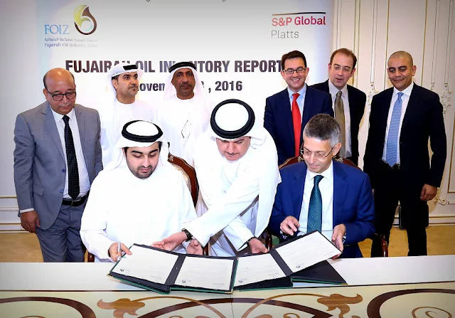 ENERGY | The Fujairah Oil Industry Zone Appoints S&P Global Platts to Distribute Weekly Inventory Storage Da