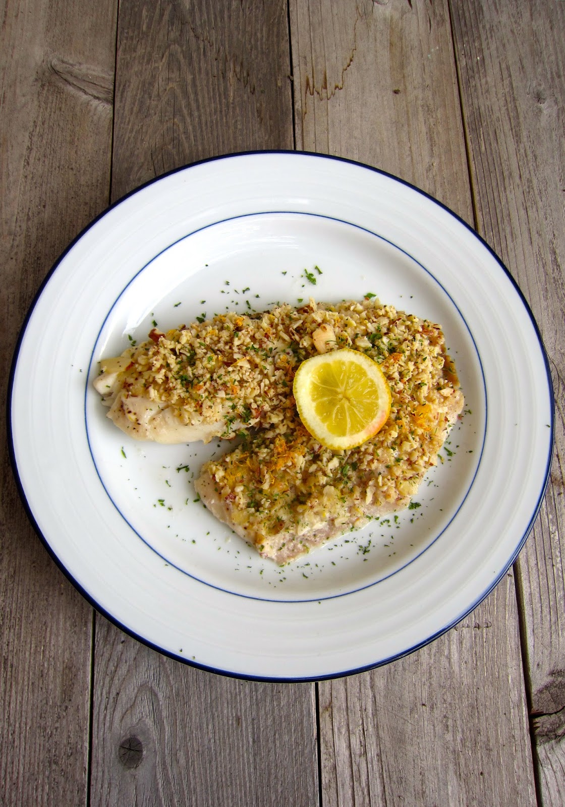 LUBY'S BAKED FISH ALMONDINE MAKEOVER **Giveaway**
