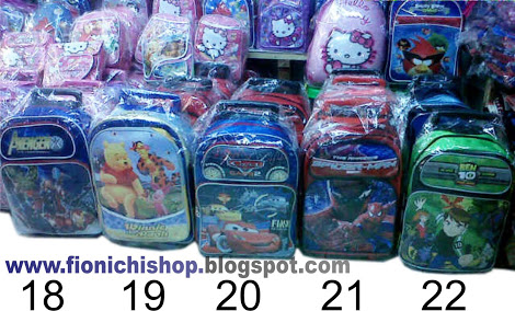 FIONICHI SHOP ONLINE: TAS TROLI ANAK
