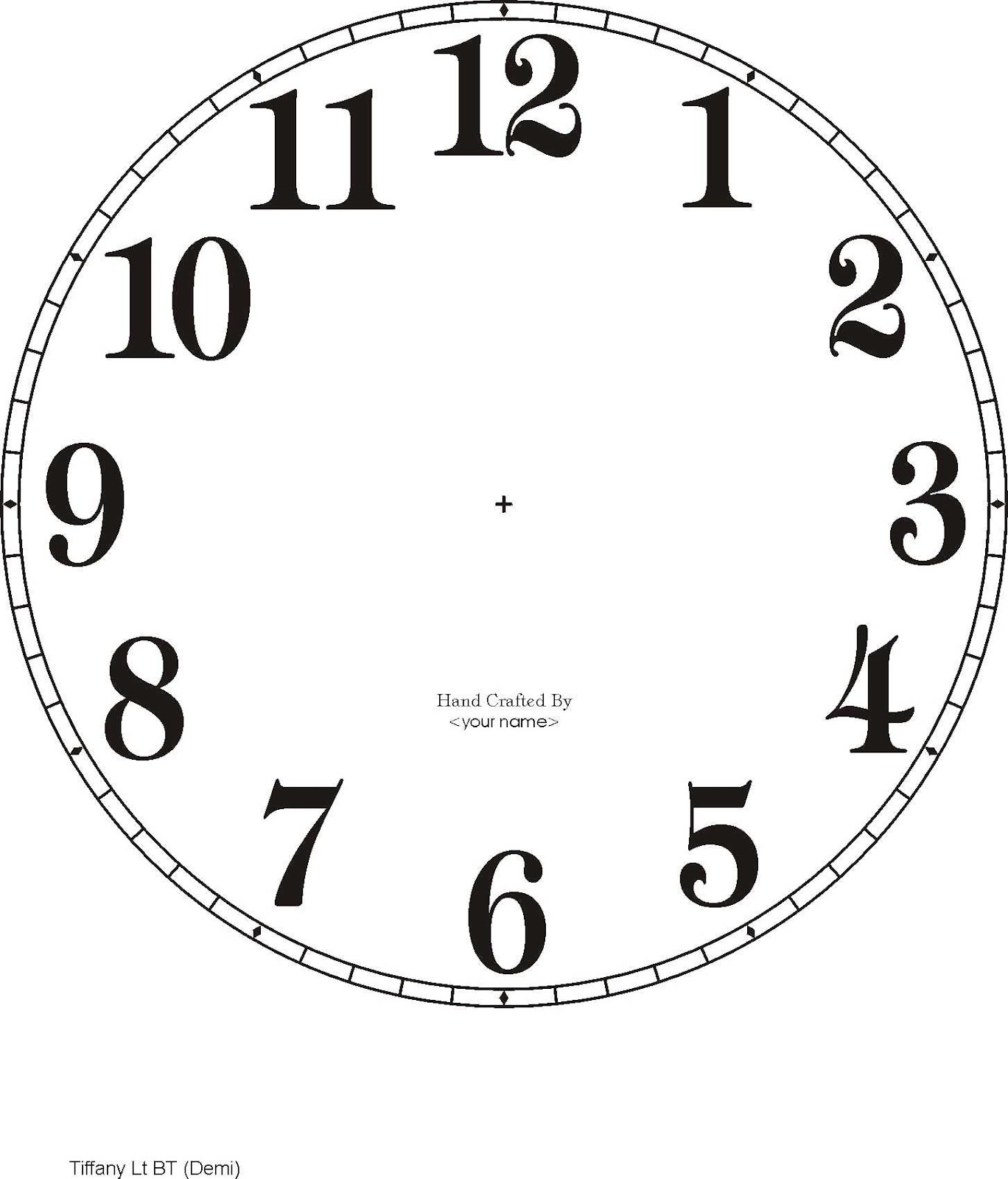 clipart of clock without hands - photo #40