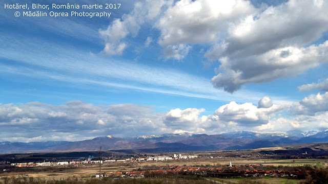 Hotarel, Bihor, Romania martie 2017 ; satul Hotarel comuna Lunca judetul Bihor Romania