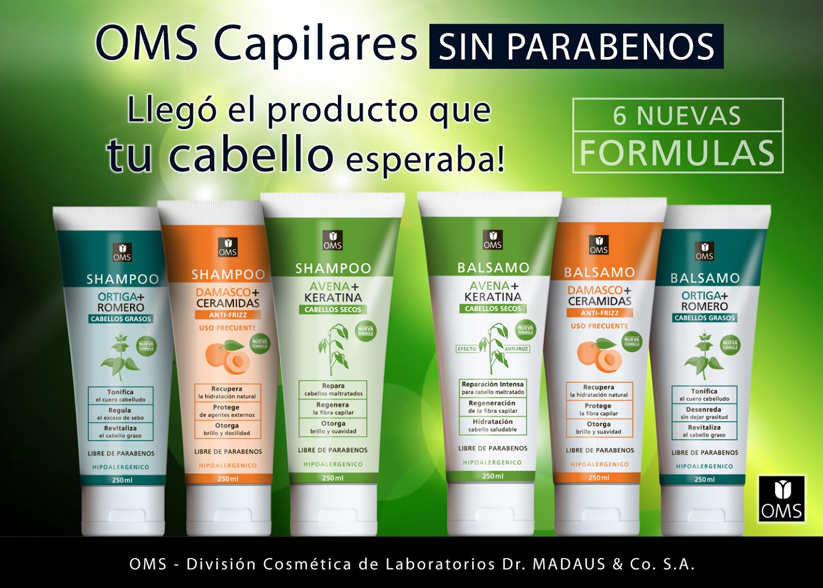 Vanesa Make up Artist OMS presenta su novedoso Shampoo con AVENA