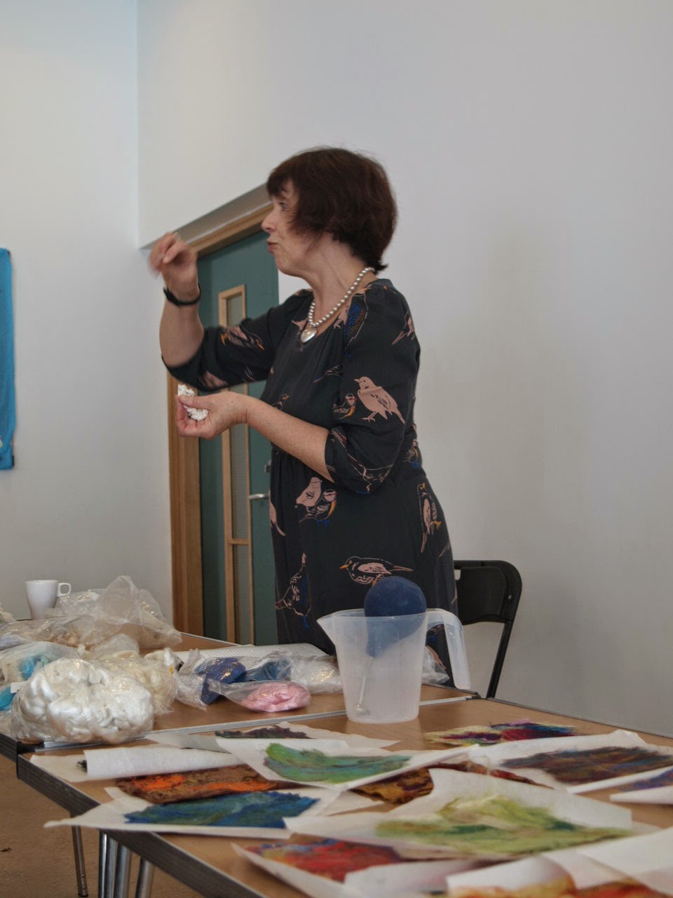 Feltmakers' North Silk Paper Making.