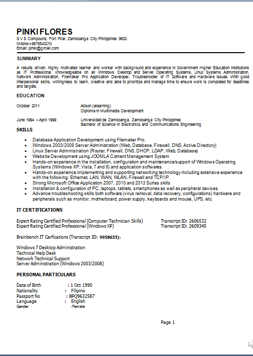 Windows 7 Resume Template from 2.bp.blogspot.com