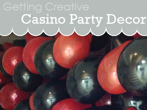 decor for casino party