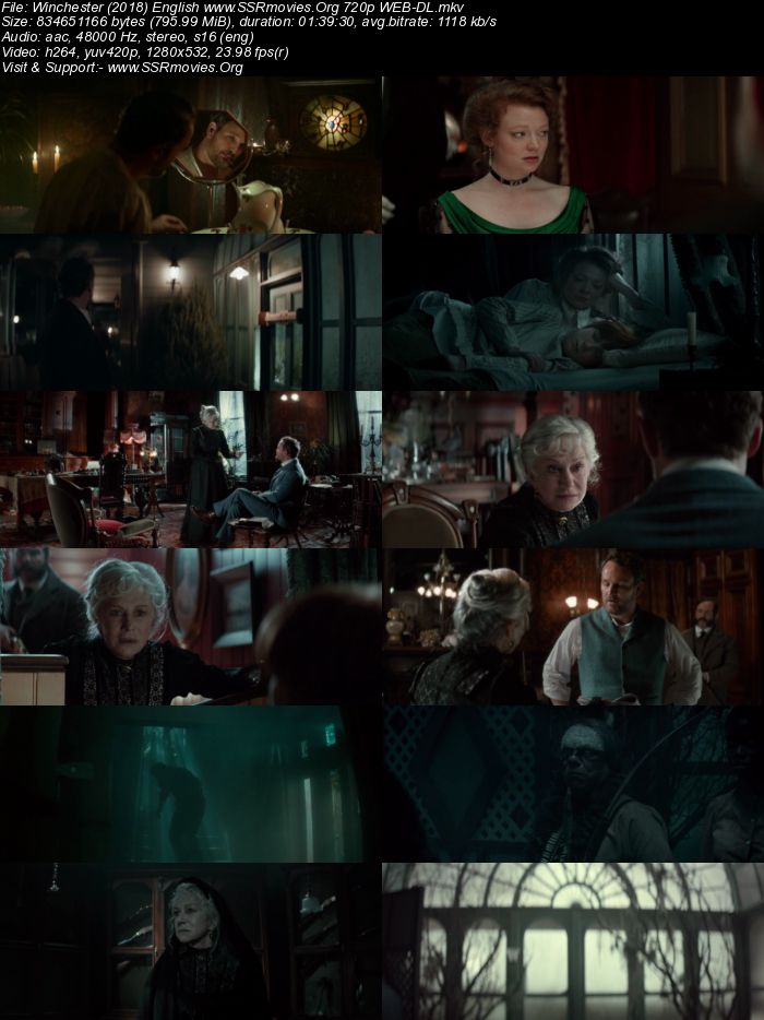 Winchester (2018) English 720p WEB-DL