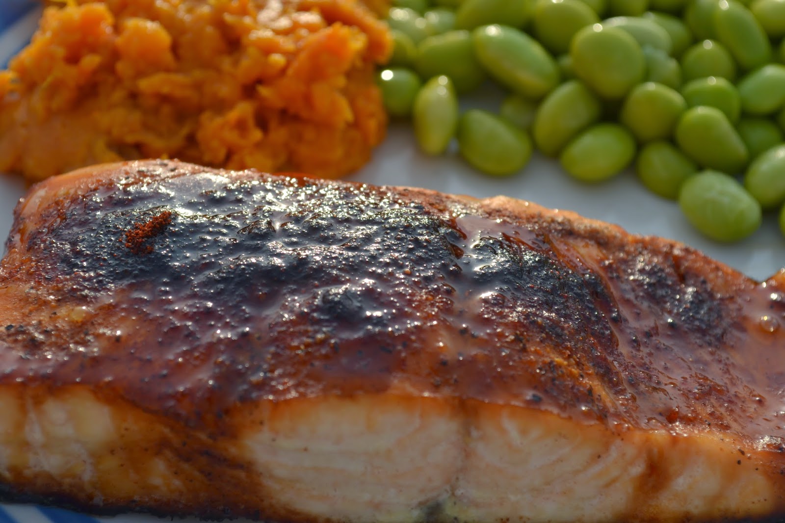 Molasses Glazed Salmon