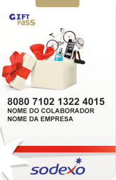 Sodexo Gift Pass | Cartão De Crédito Na Web