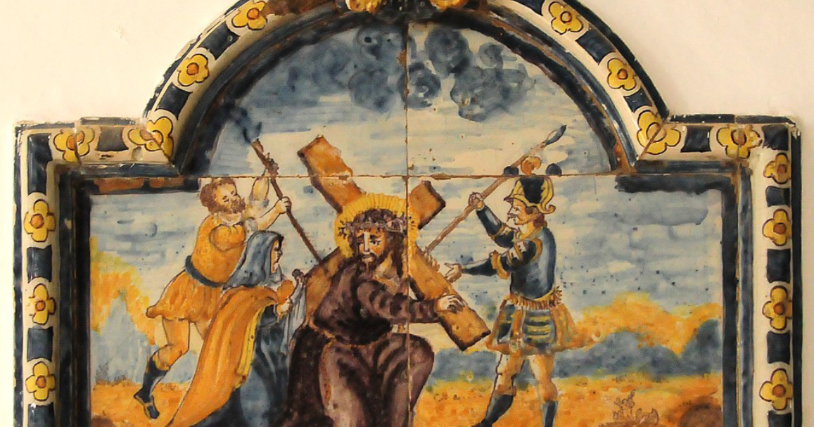 VI ESTACIÓN LA VERÓNICA LIMPIA EL ROSTRO DE JESÚS