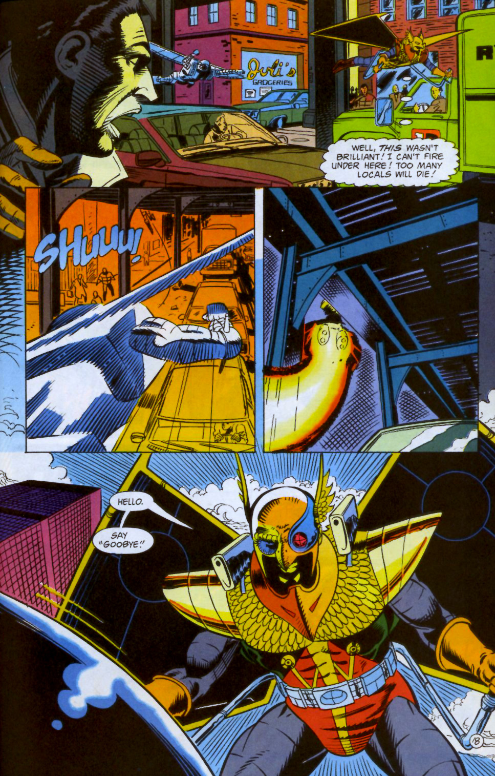 Read online Hawkworld (1990) comic -  Issue #19 - 19