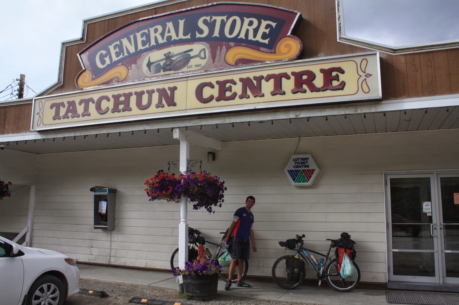 Panamericana en bici Po Yukonu z Watson Lake do Dawson City
